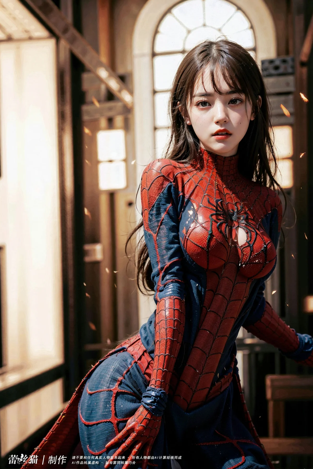 AIG  No.004 蜘蛛萌萌侠美女写真 - 5