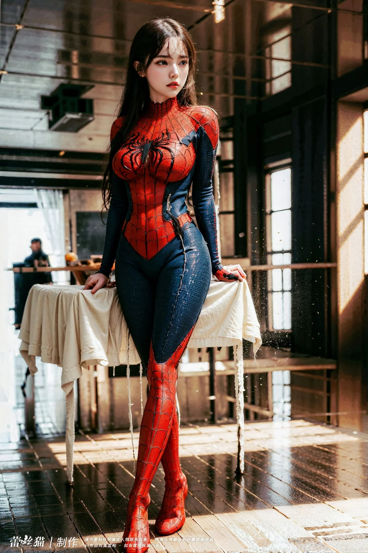 AIG  No.004 蜘蛛萌萌侠美女写真 - 6