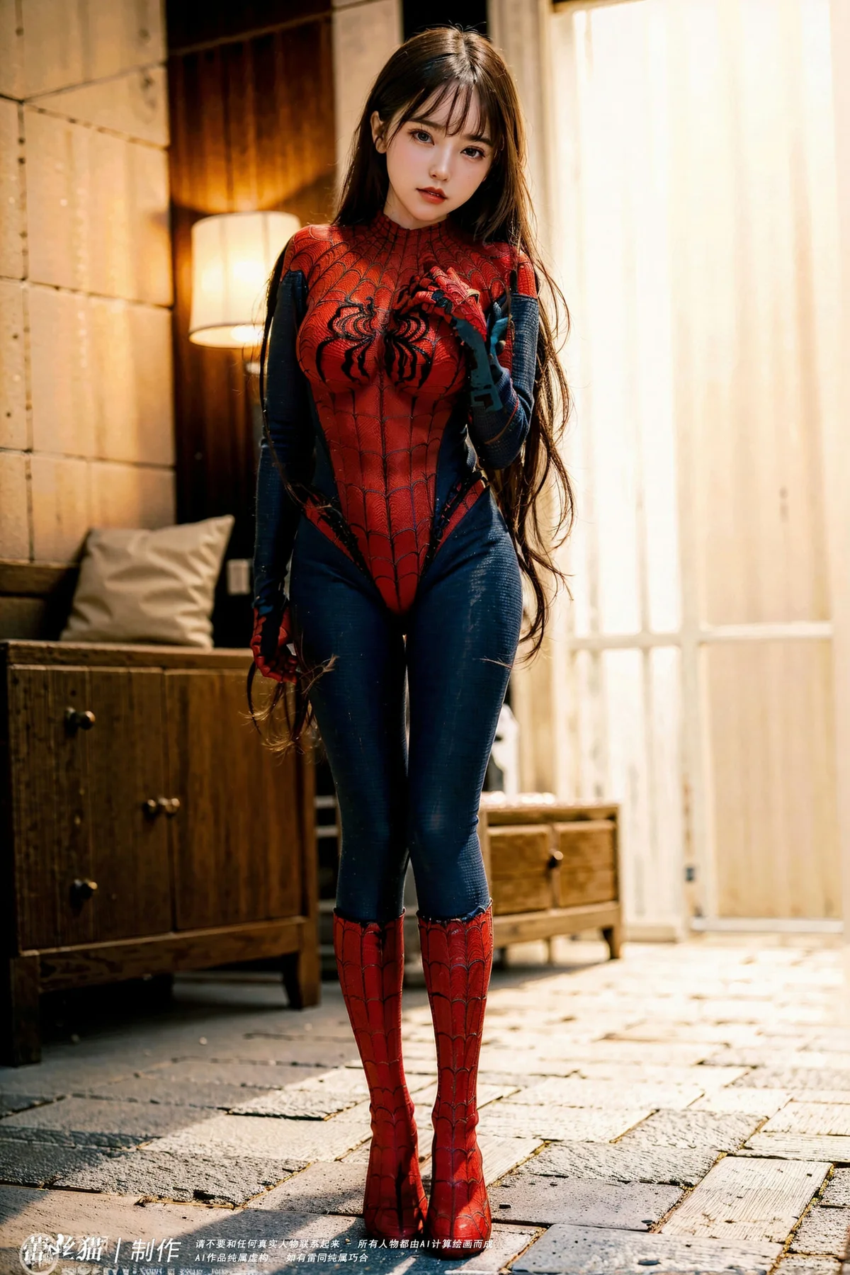 AIG  No.004 蜘蛛萌萌侠美女写真 - 8