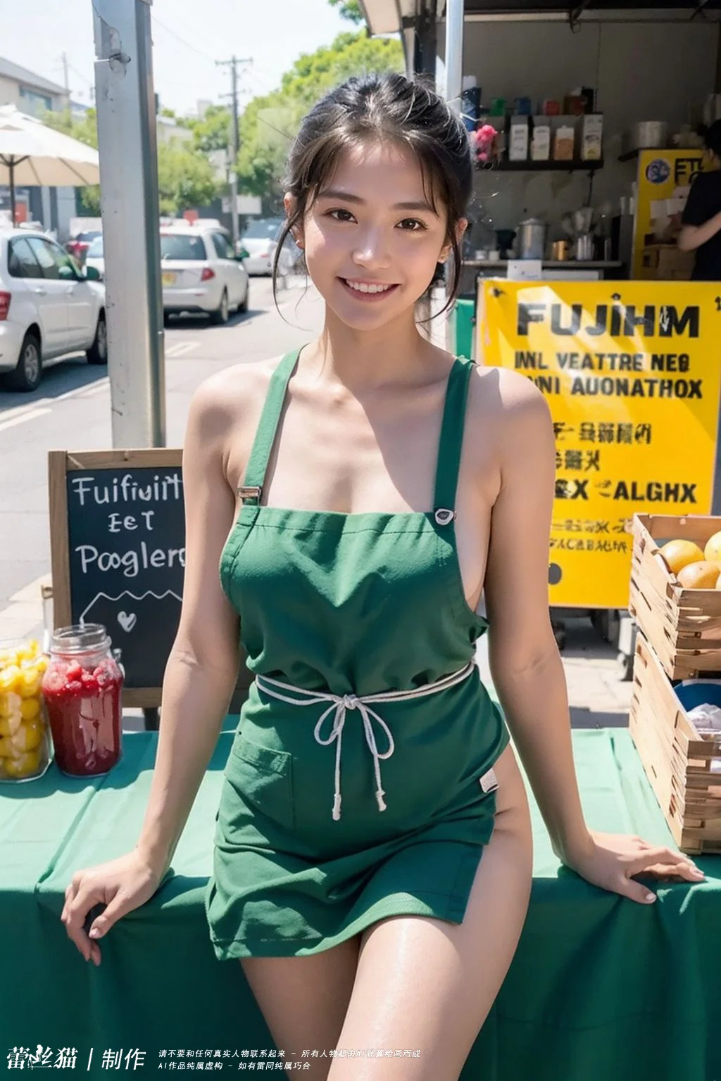 AIG  No.014 水果店美女销售 - 2