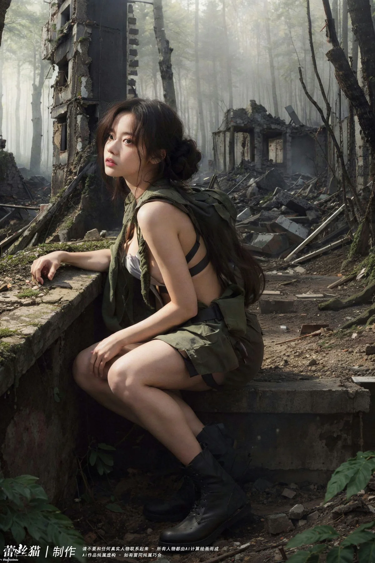 AIG  No.015 末日生存美女逃亡 - 8