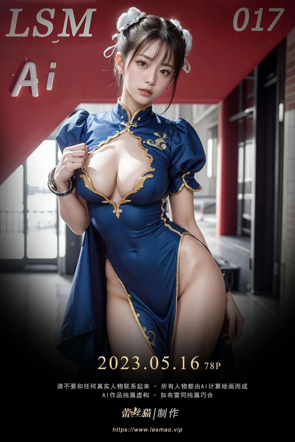 AIG  No.017 春丽cospaly萝莉少女 - 1