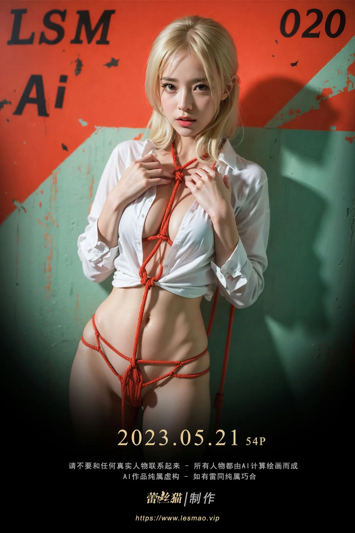 AIG  No.020 捆绑短裙美女写真 - 1
