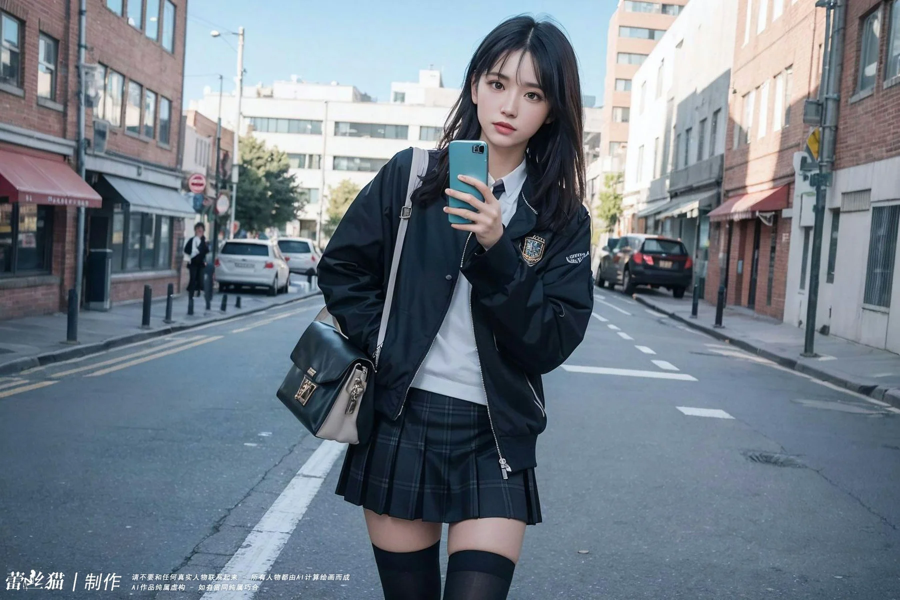 AIG  No.029 清纯萝莉街拍写真 - 2