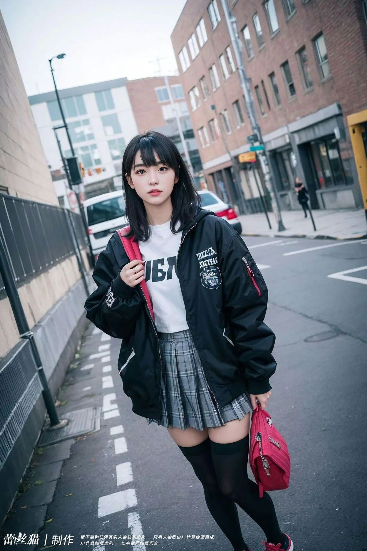 AIG  No.029 清纯萝莉街拍写真 - 1