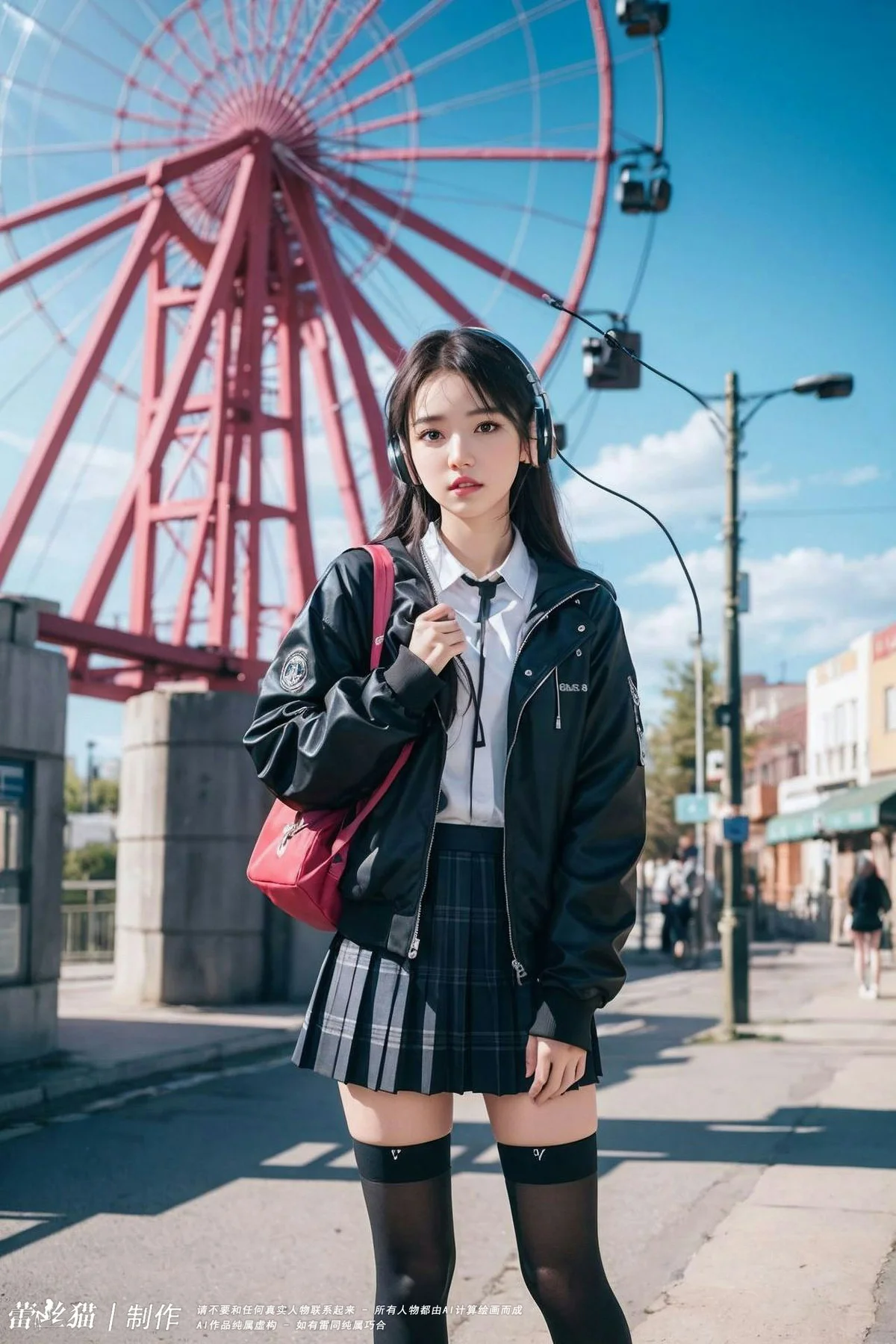 AIG  No.029 清纯萝莉街拍写真 - 2