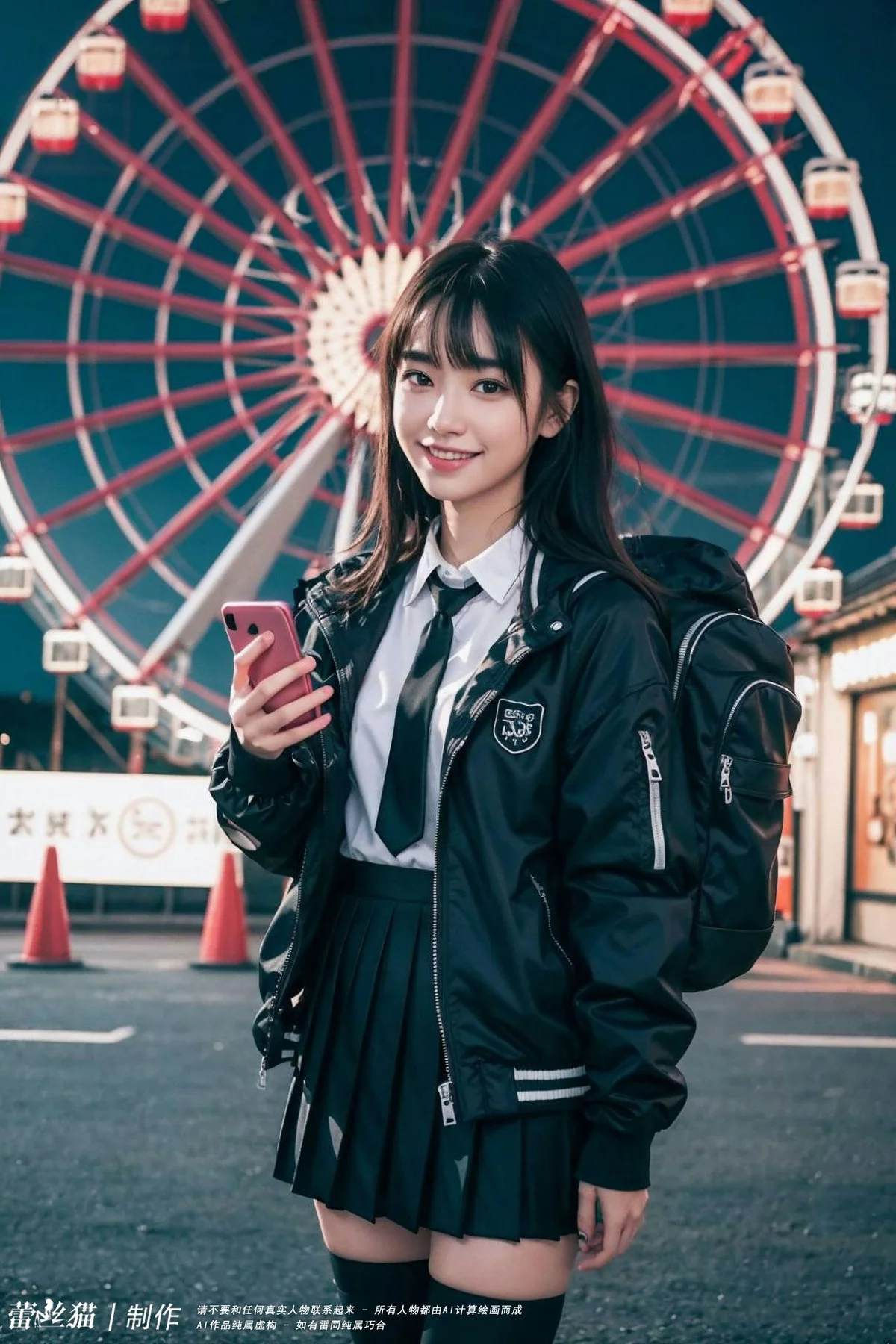 AIG  No.029 清纯萝莉街拍写真 - 8