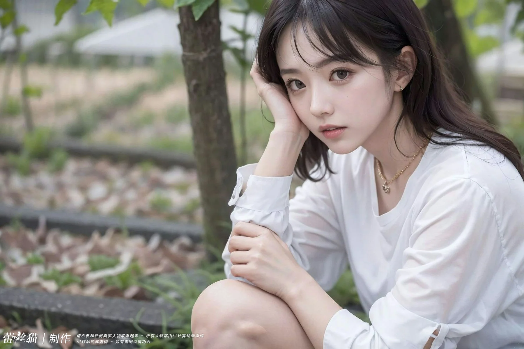 AIG  No.034 泳池白内衣系列美女 - 8