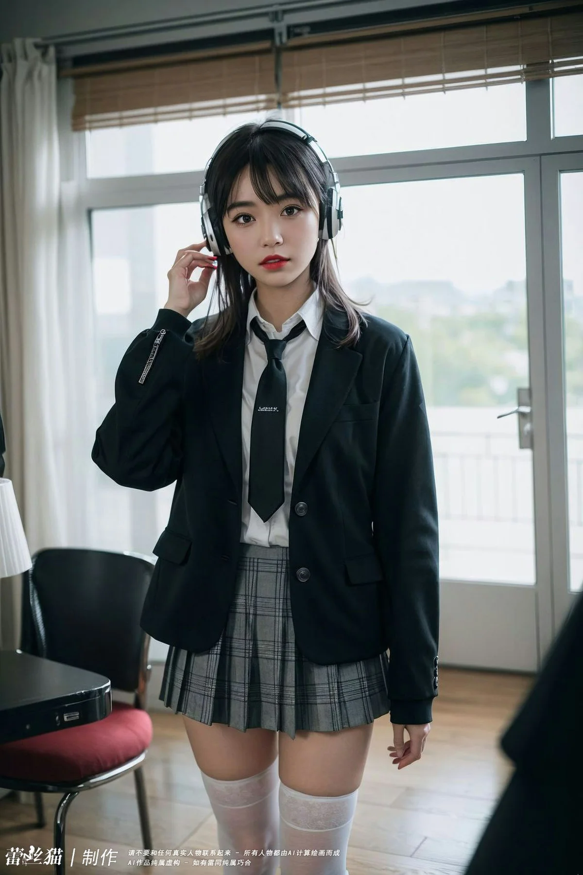 AIG  No.036 电车短发美女写真 - 2