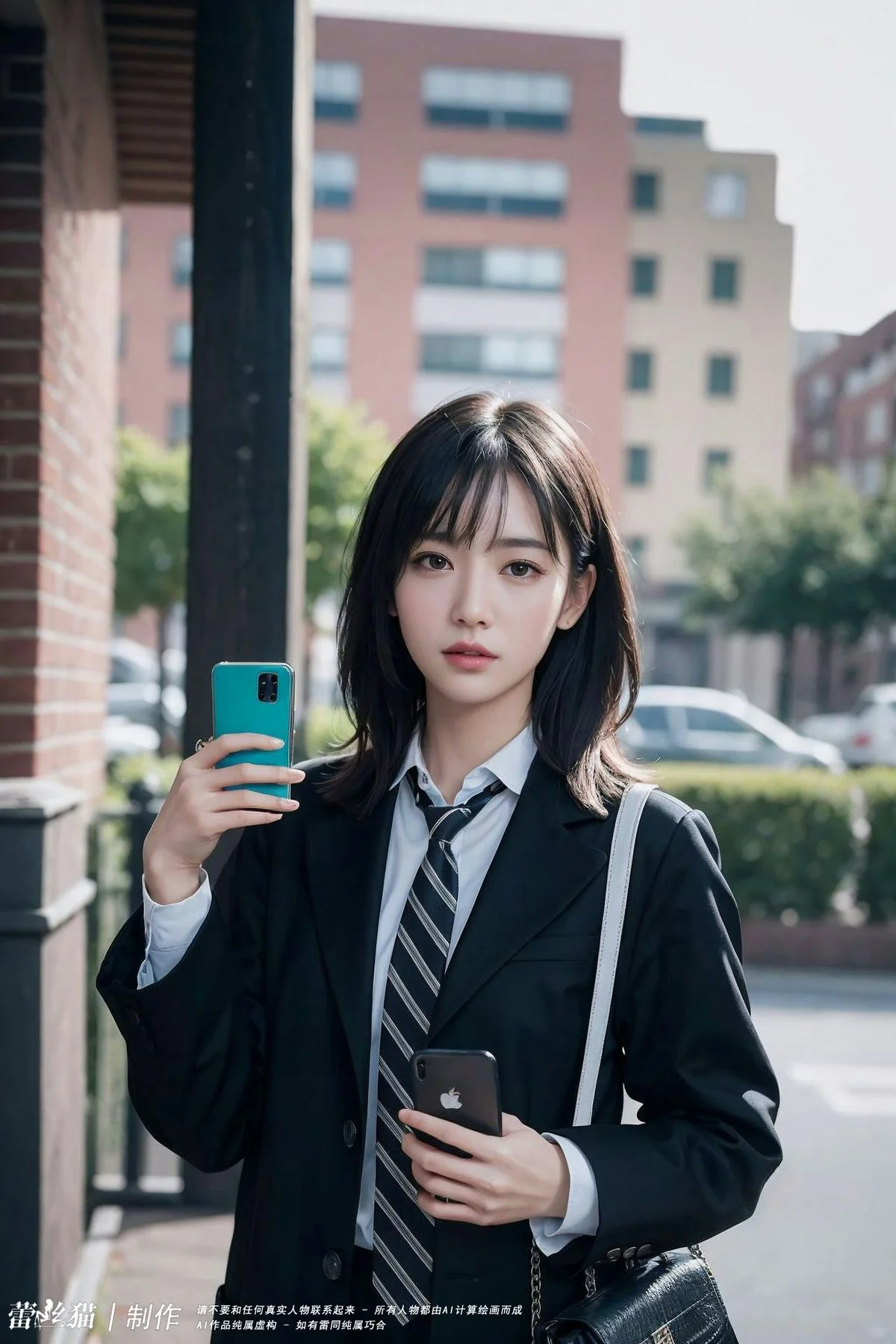 AIG  No.036 电车短发美女写真 - 5