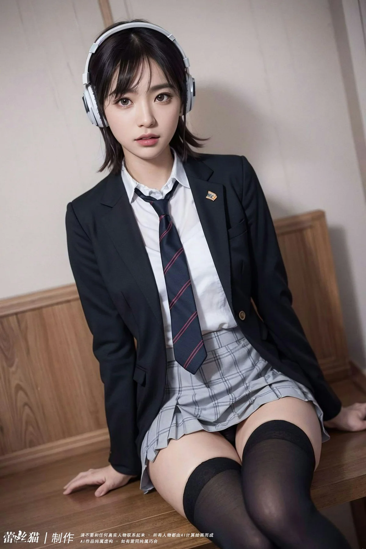 AIG  No.036 电车短发美女写真 - 4