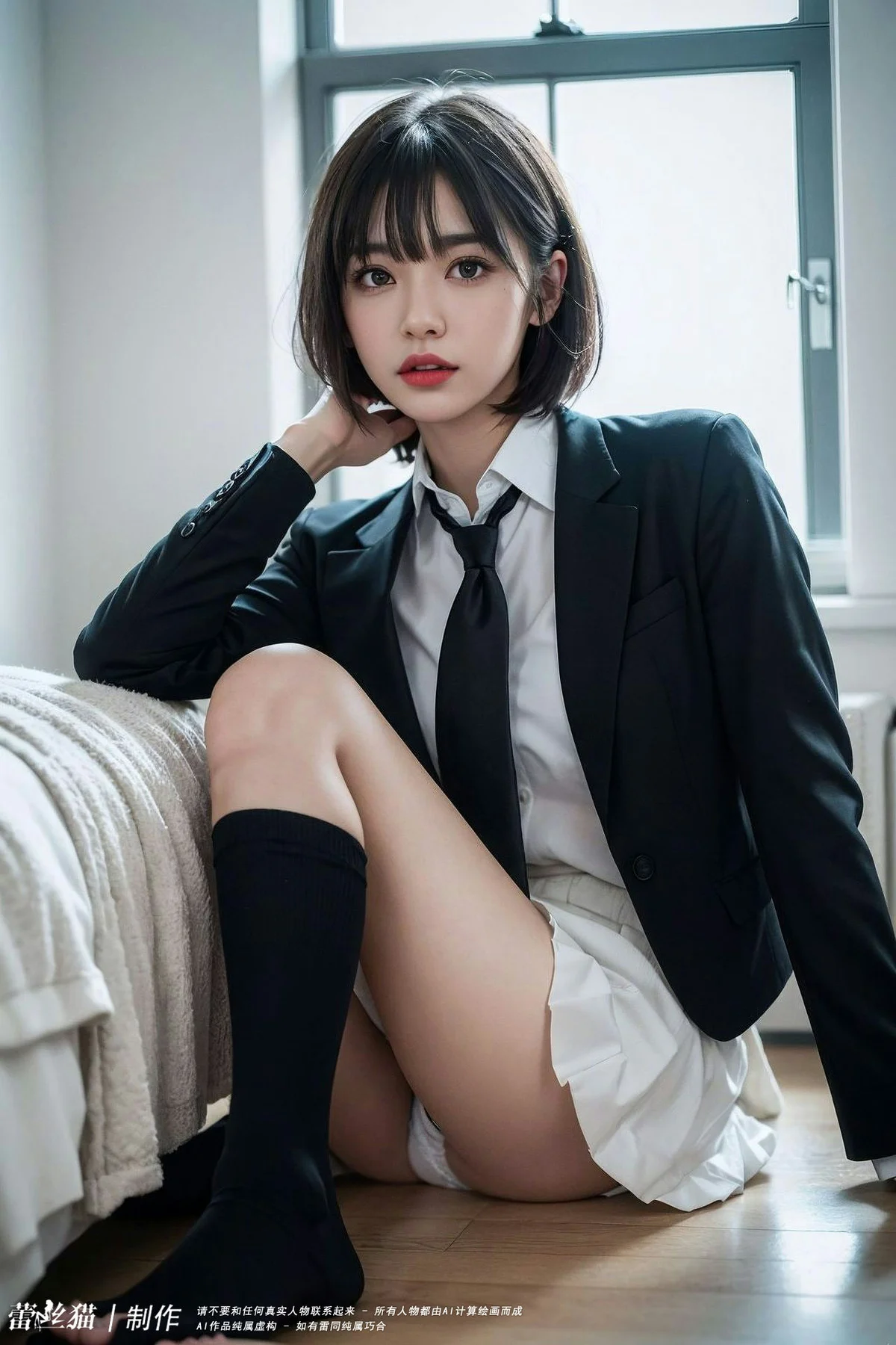 AIG  No.036 电车短发美女写真 - 5