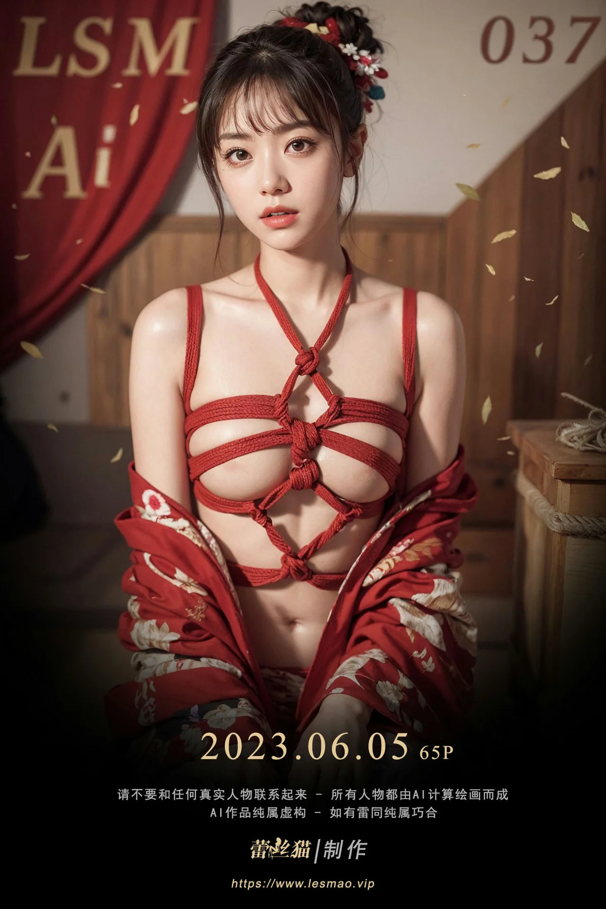 AIG  No.037 和服捆绑诱惑爆乳 - 1