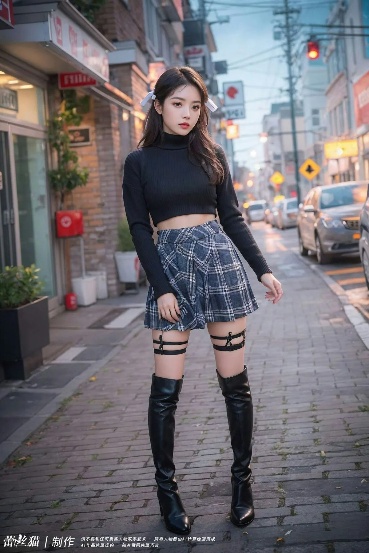 AIG  No.038 短裙爆乳街拍美女 - 2