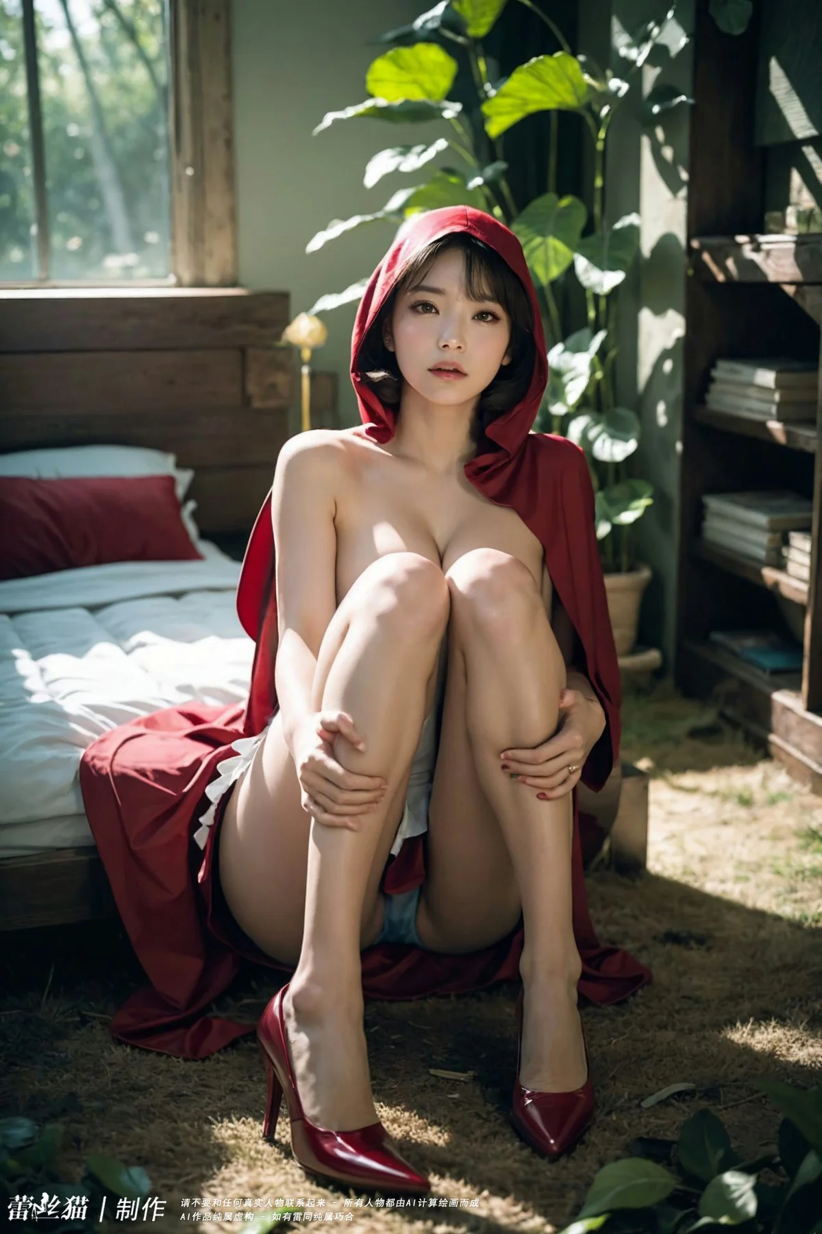 AIG  No.043 野外小红帽爆乳美女 - 4