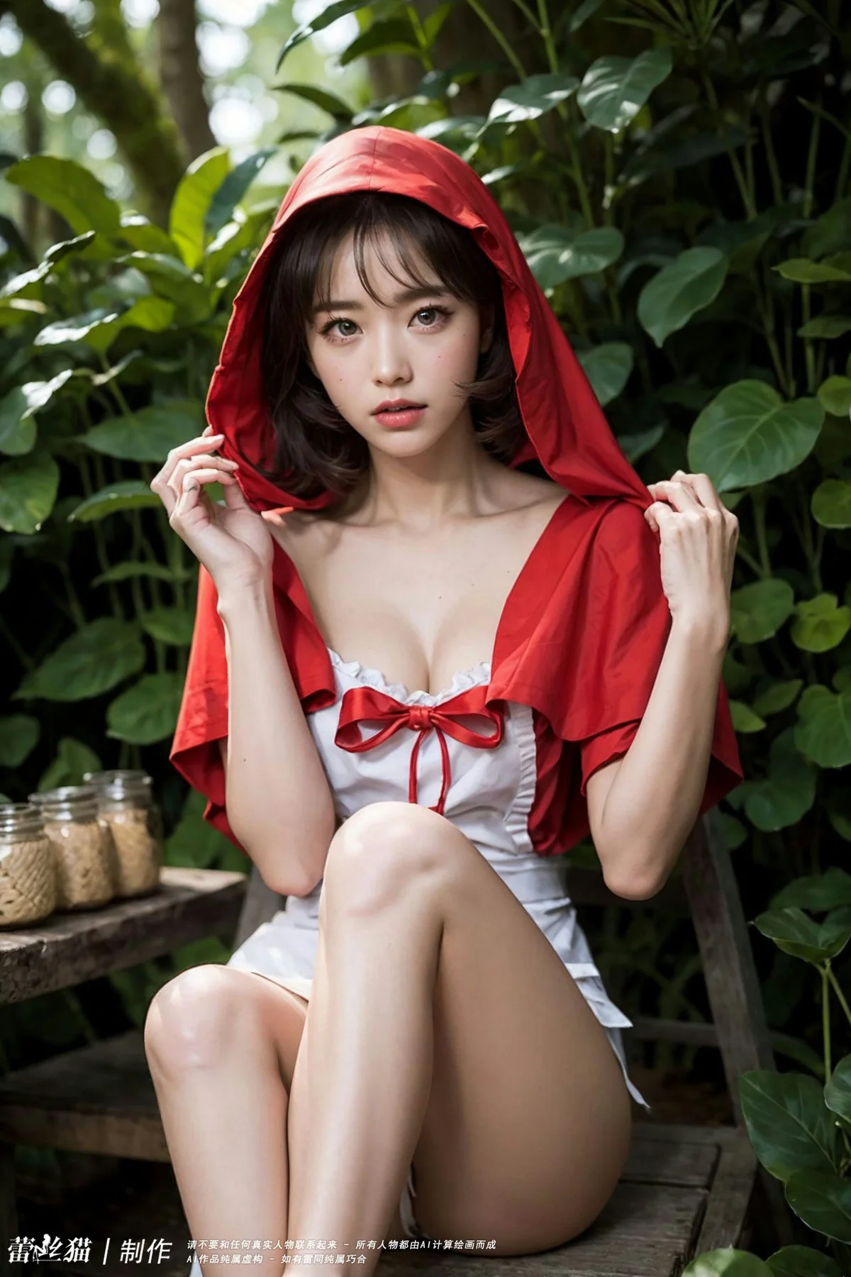 AIG  No.043 野外小红帽爆乳美女 - 10