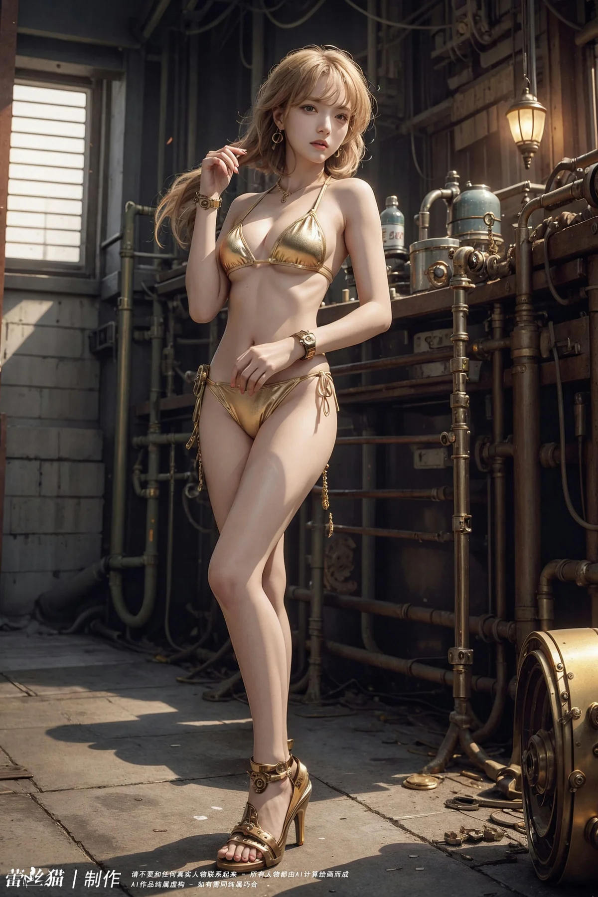 AIG  No.046 机械风格短发美女专题 - 9