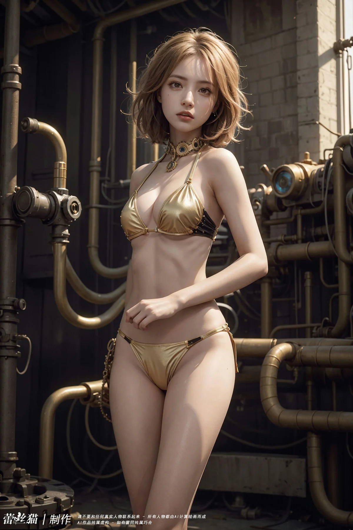 AIG  No.046 机械风格短发美女专题 - 2