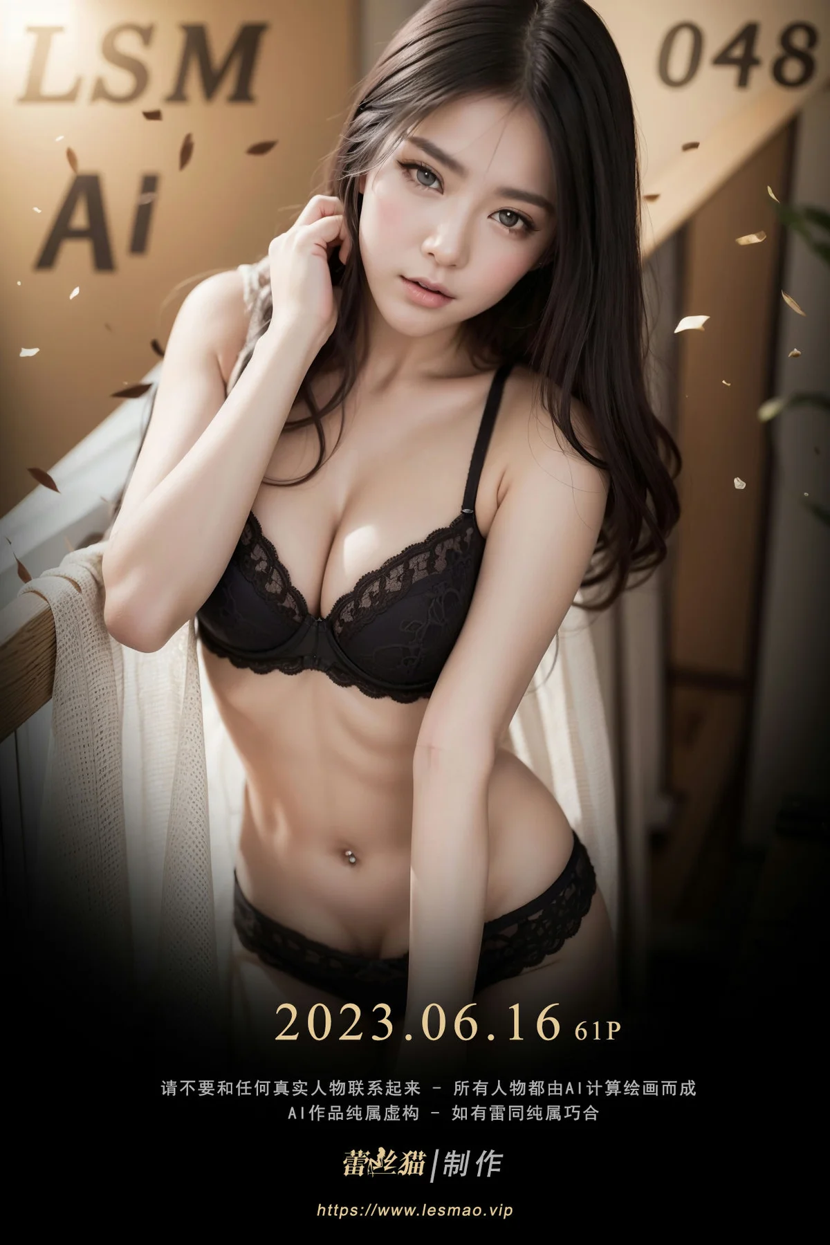 AIG  No.048 气质美妞内衣写真 - 1