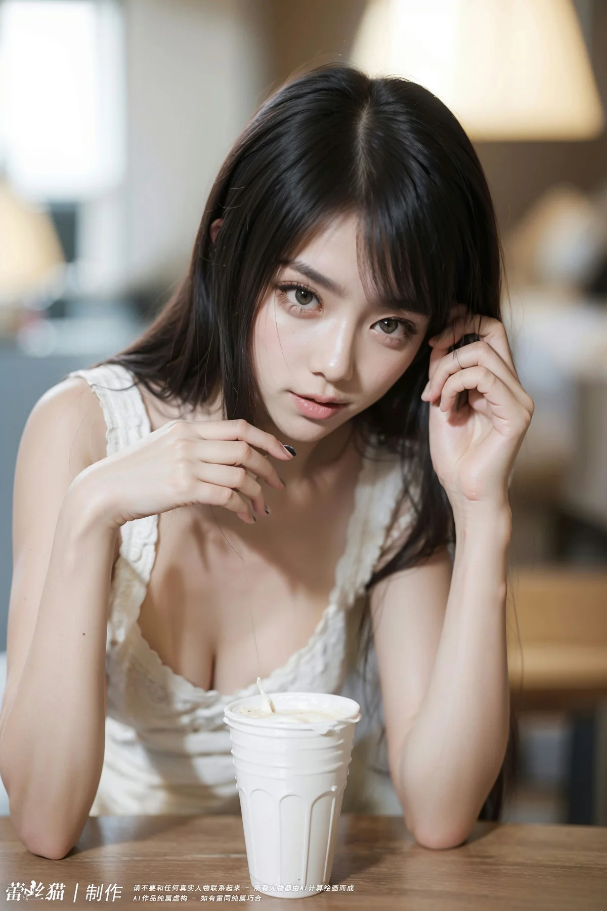 AIG  No.050 大眼睛气质美女 - 9