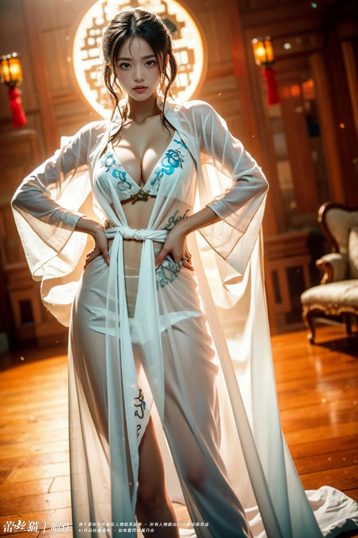 AIG  No.054 白衣性感爆乳法师 - 7