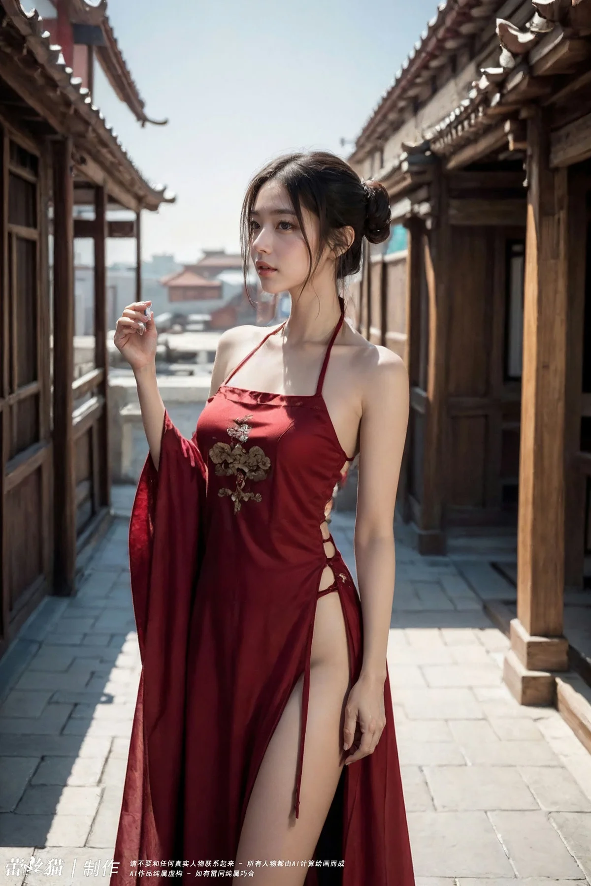 AIG  No.055 红色主题国风美女 - 10