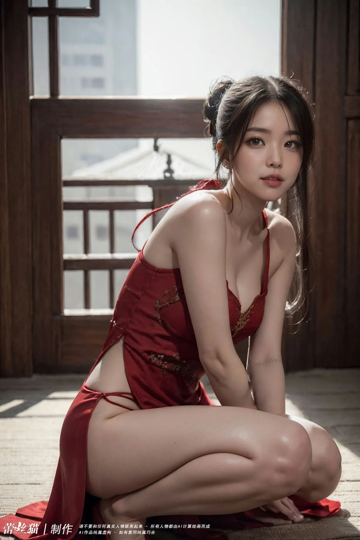 AIG  No.055 红色主题国风美女 - 10