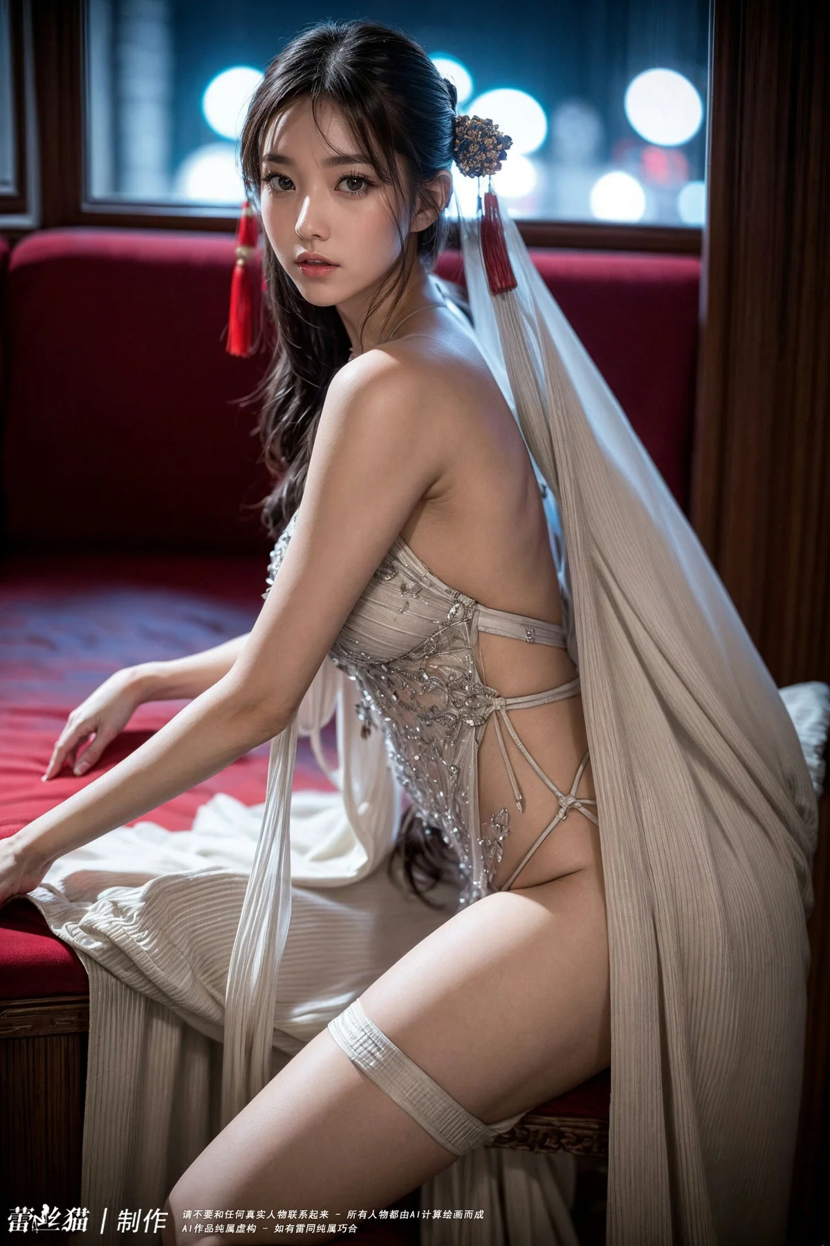 AIG  No.060 古典透视纱裙美女 - 10