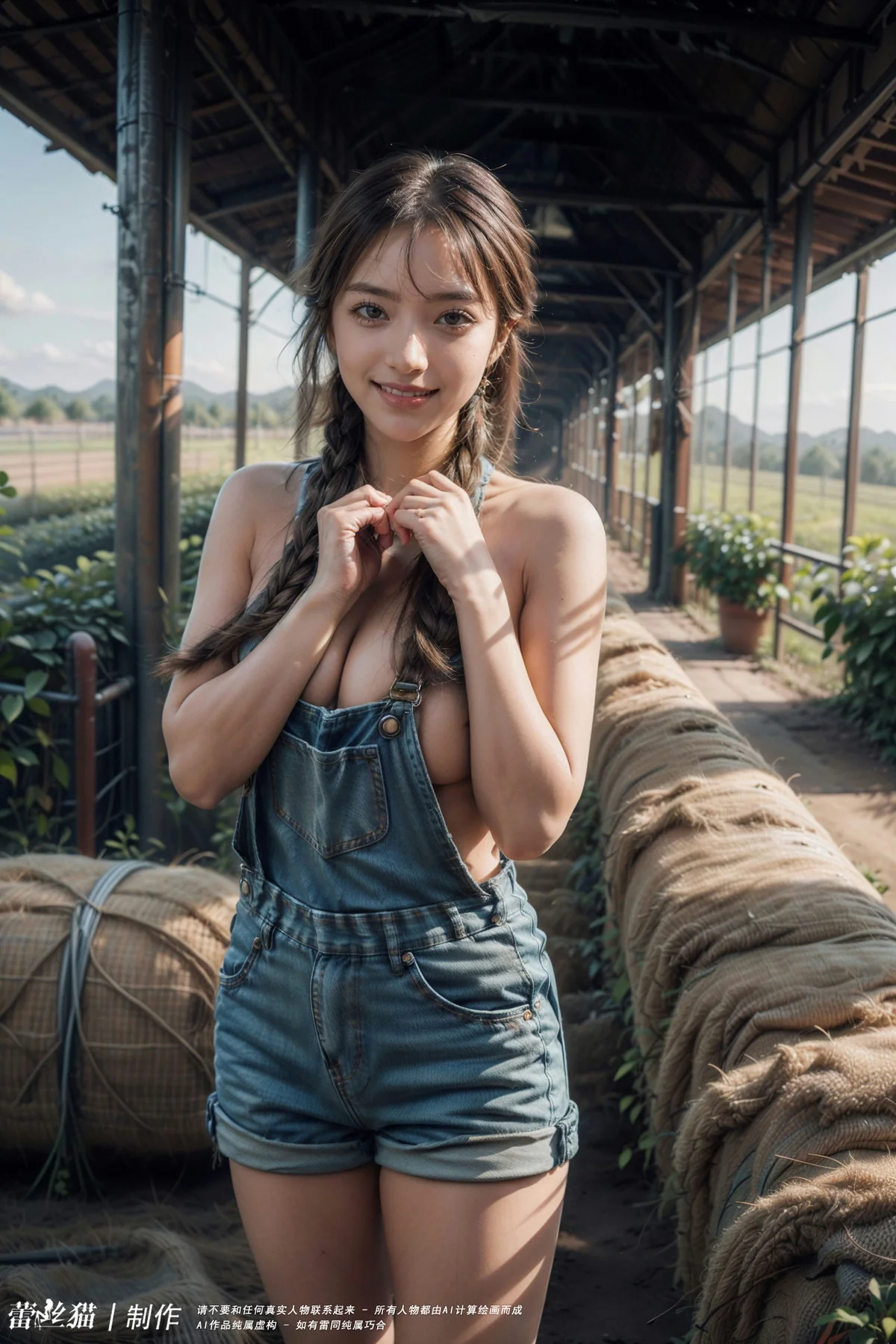 AIG  No.072 田园爆乳背带美女 - 6