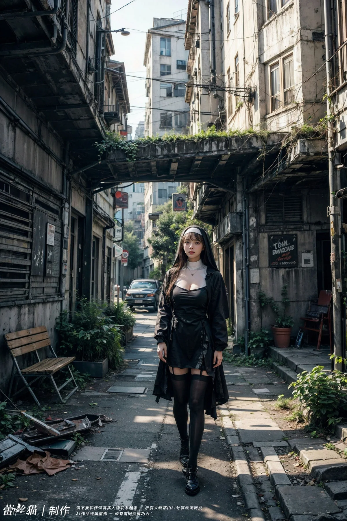 AIG  No.082 荒野修女黑丝 - 9