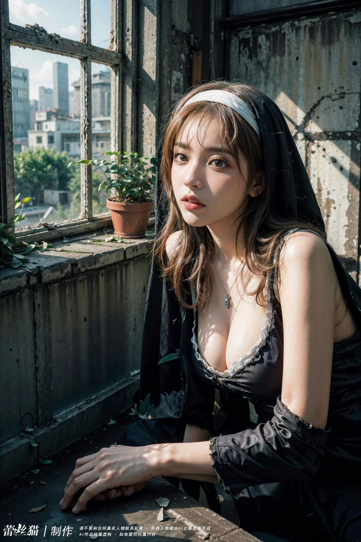 AIG  No.082 荒野修女黑丝 - 10