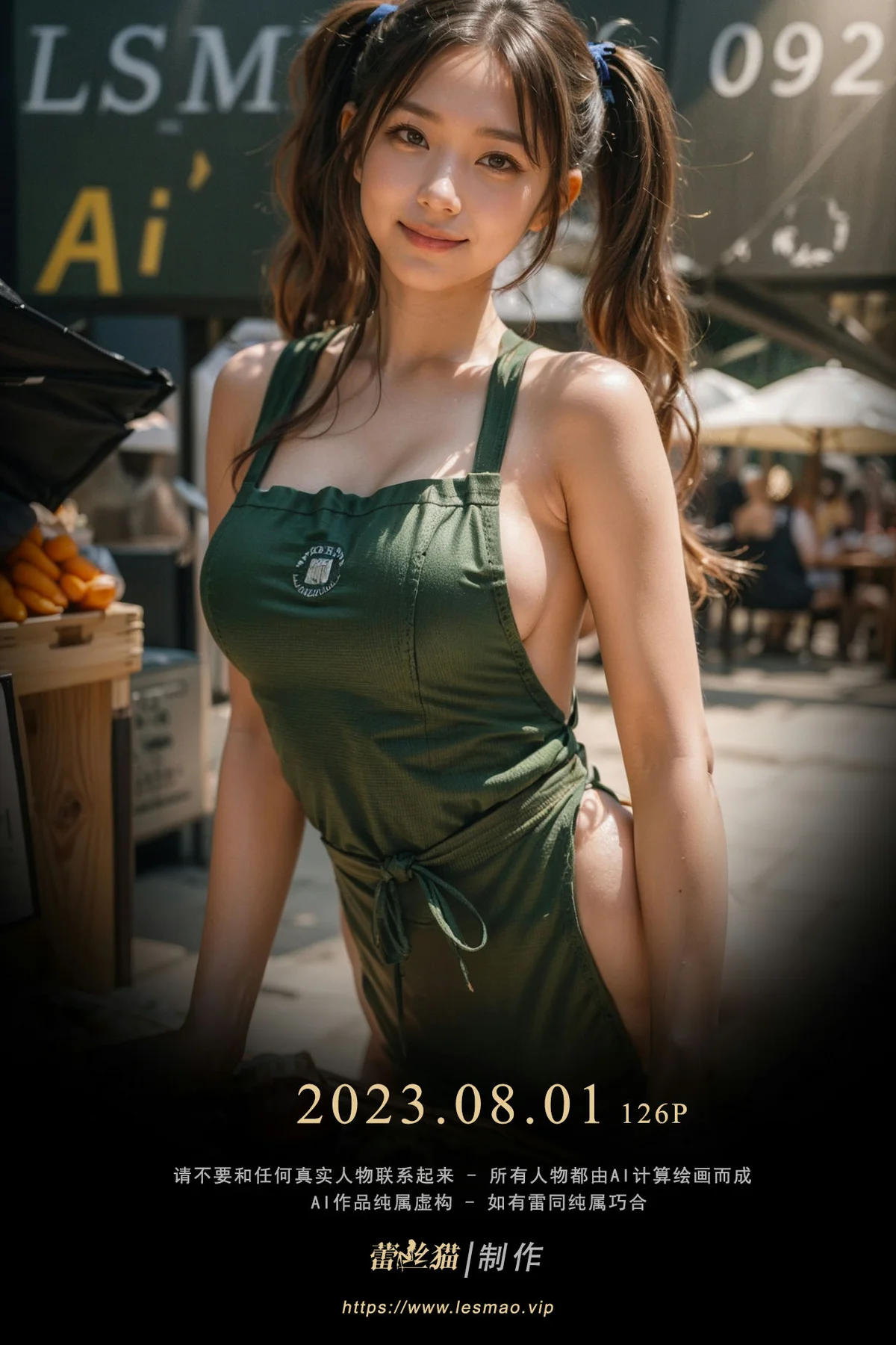 AIG  No.092 集市里的果味女孩 - 1