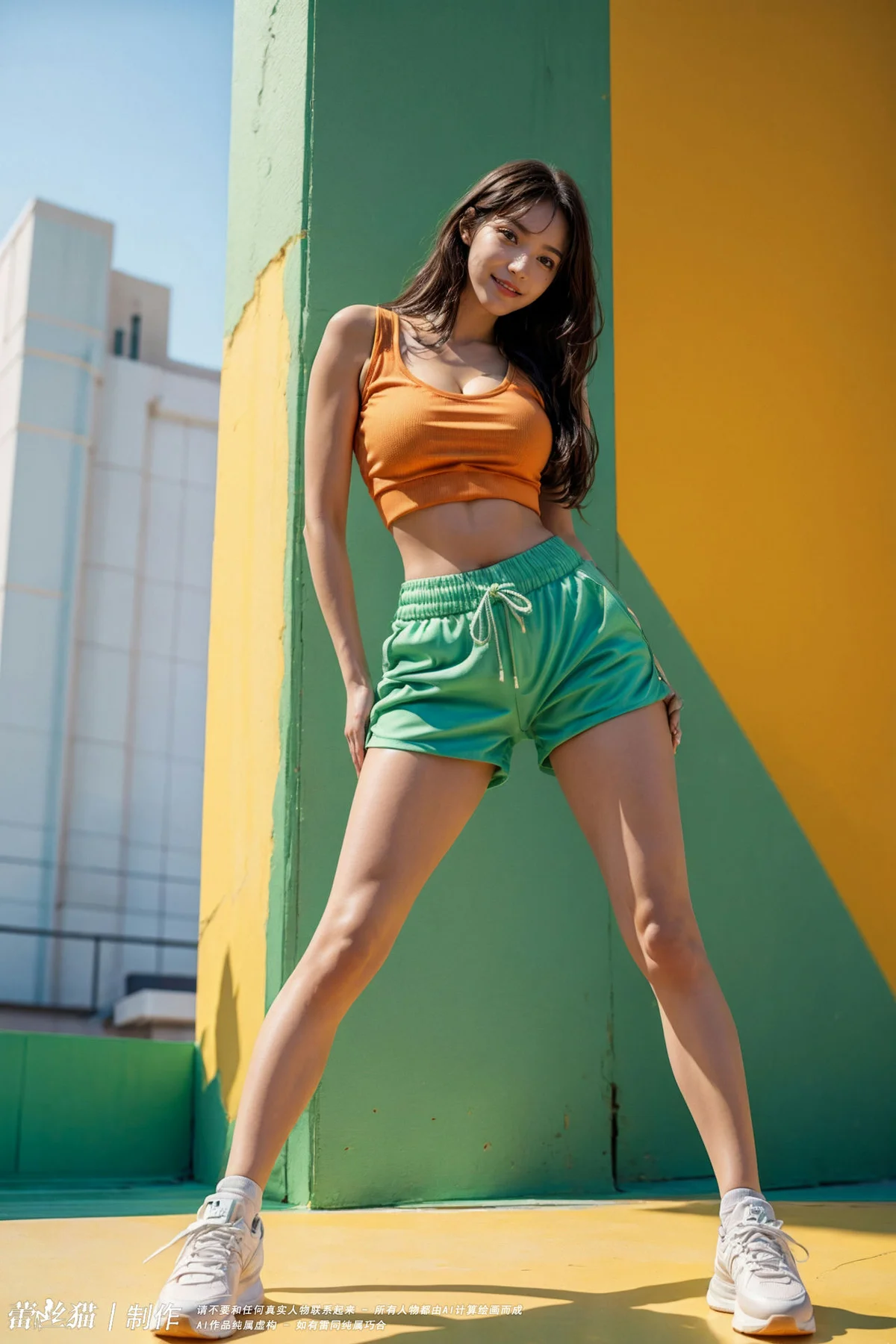 AIG  No.094 夏日活力青橙少女 - 1