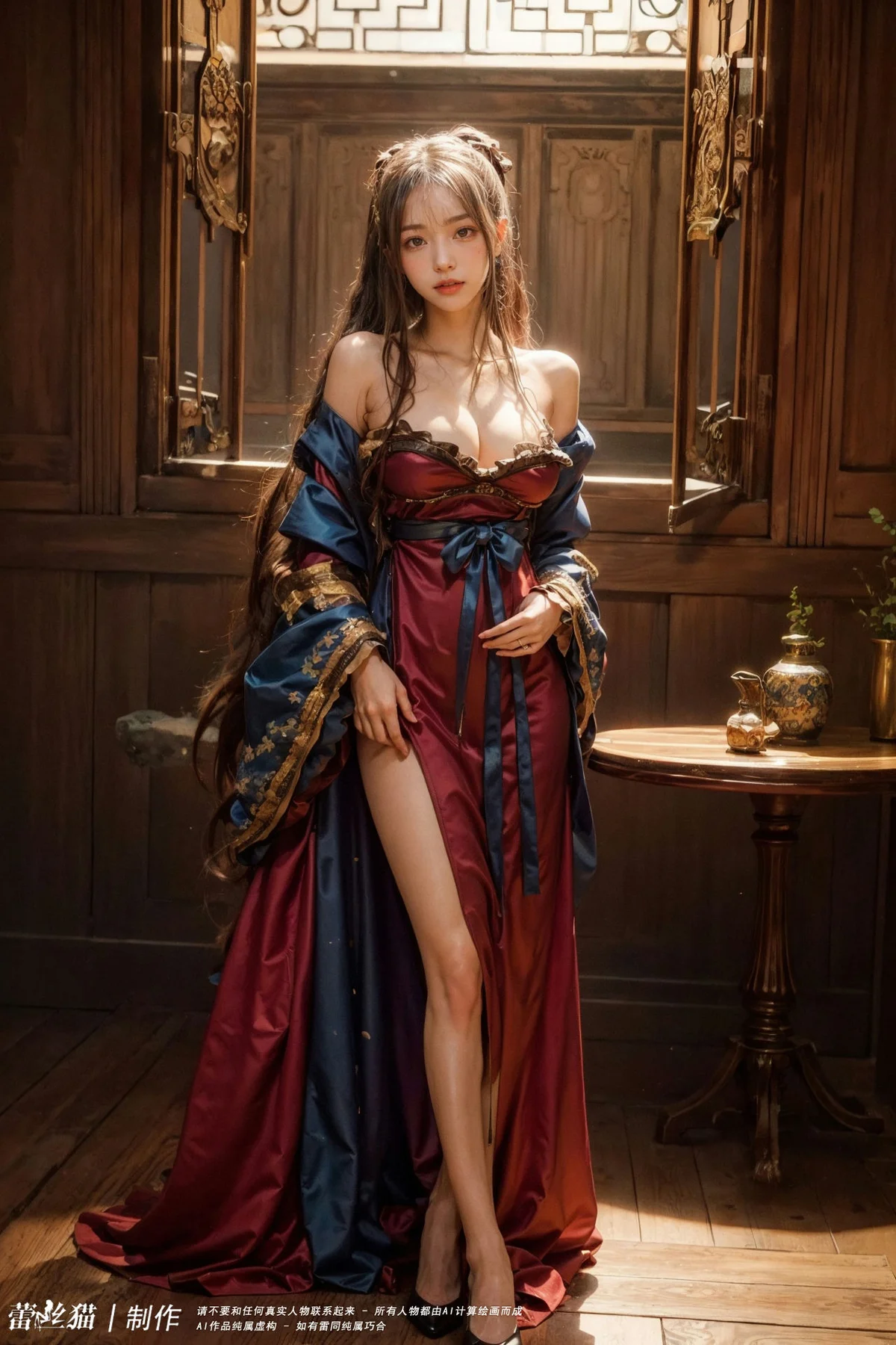 AIG  No.098 爆乳酥胸丝绸宫廷 - 10