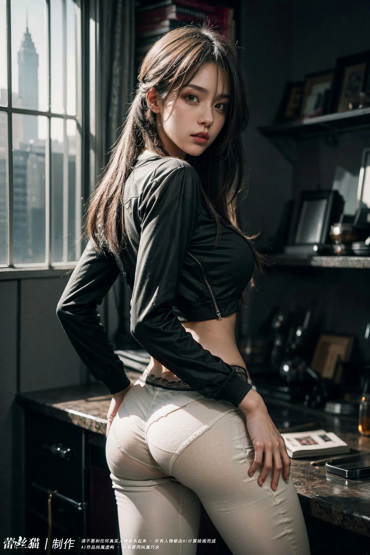 AIG  No.102 个性气质肥臀美女 - 8