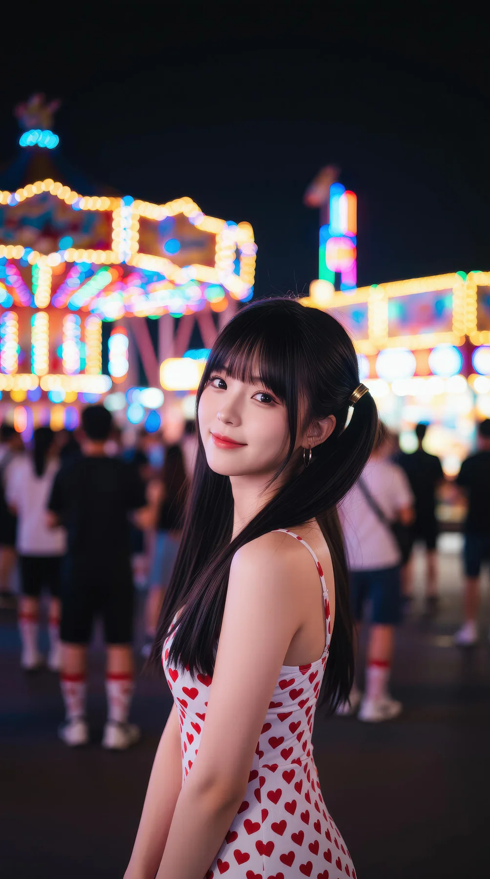 AIG  No.113 柚柚sasa 双马尾游乐场写真 - 5