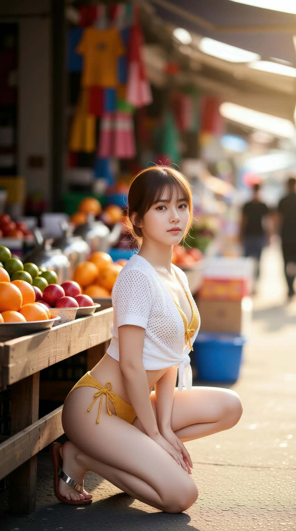 AIG  No.117 奶盖布丁luna 巴厘岛性感比基尼 - 1