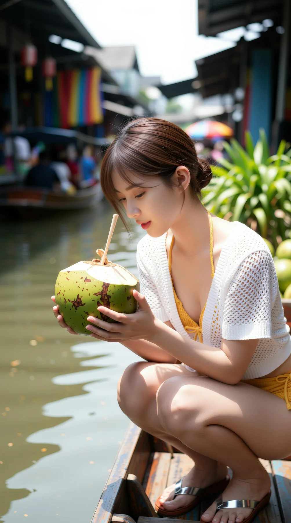 AIG  No.117 奶盖布丁luna 巴厘岛性感比基尼 - 7