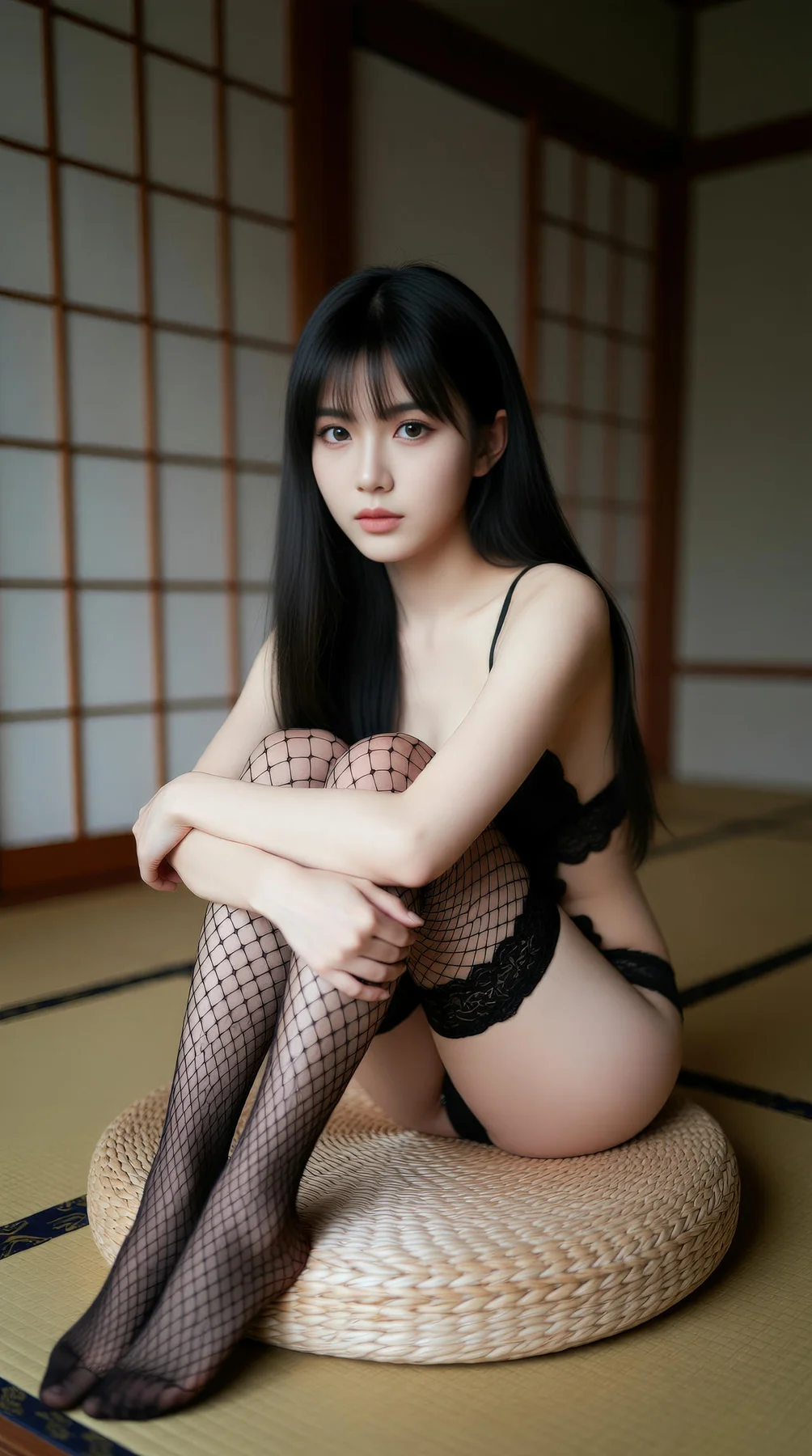 AIG  No.122 美女民宿网袜黑丝私房 - 5