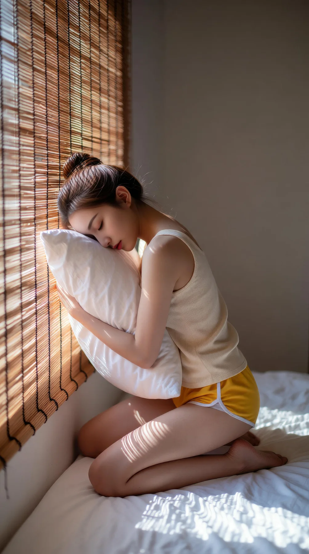 AIG  No.124 一柠lemon 俏皮少女黄色翘臀 - 3