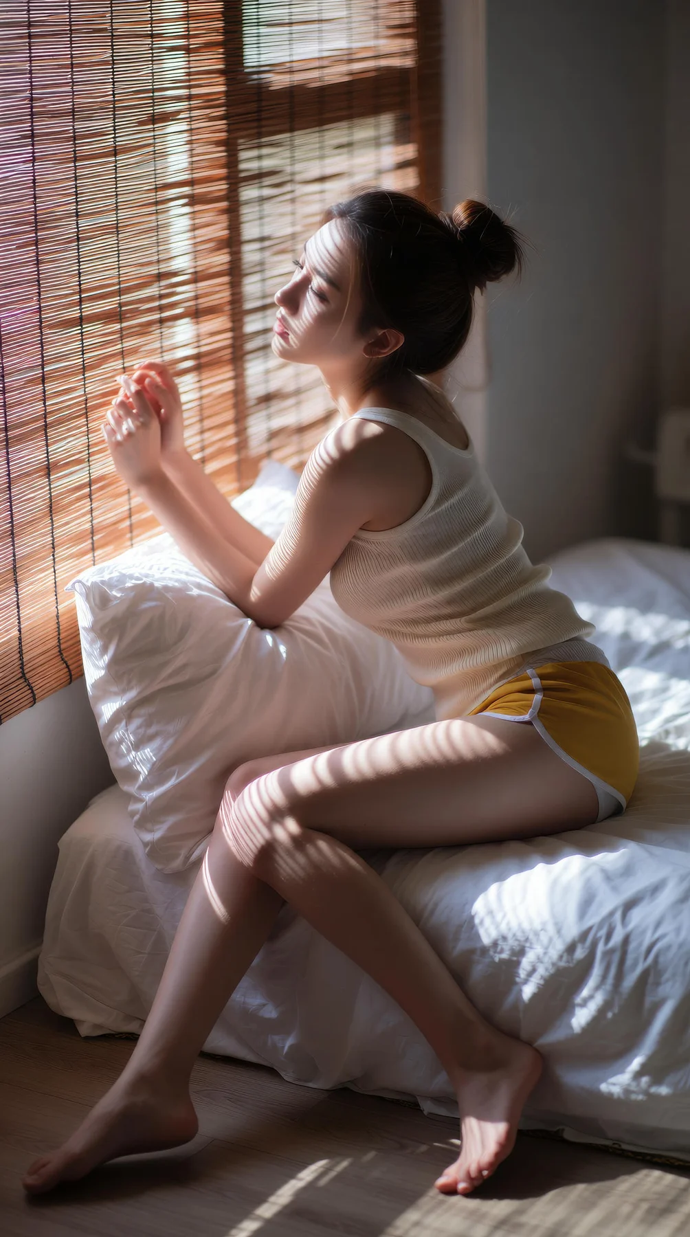 AIG  No.124 一柠lemon 俏皮少女黄色翘臀 - 7