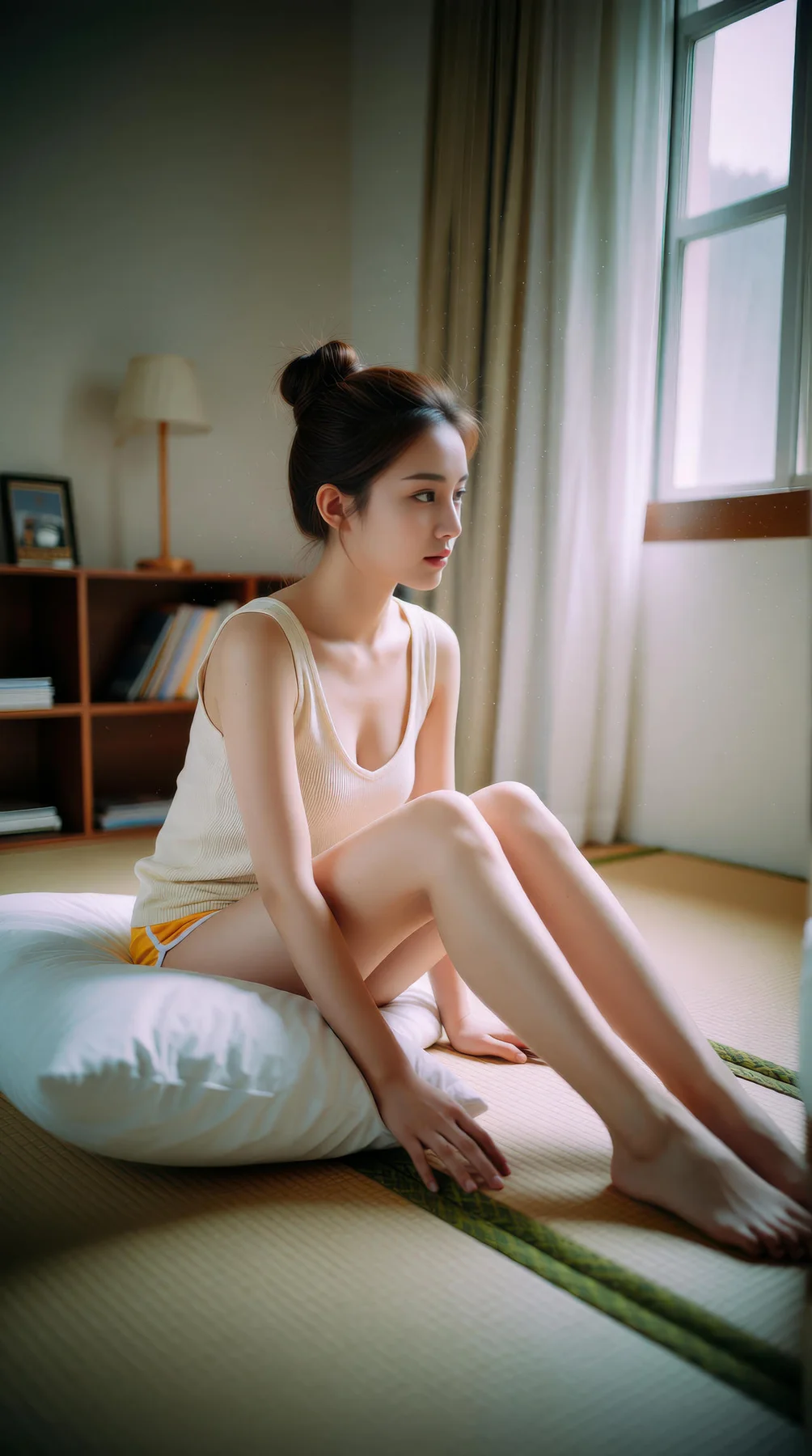 AIG  No.124 一柠lemon 俏皮少女黄色翘臀 - 1