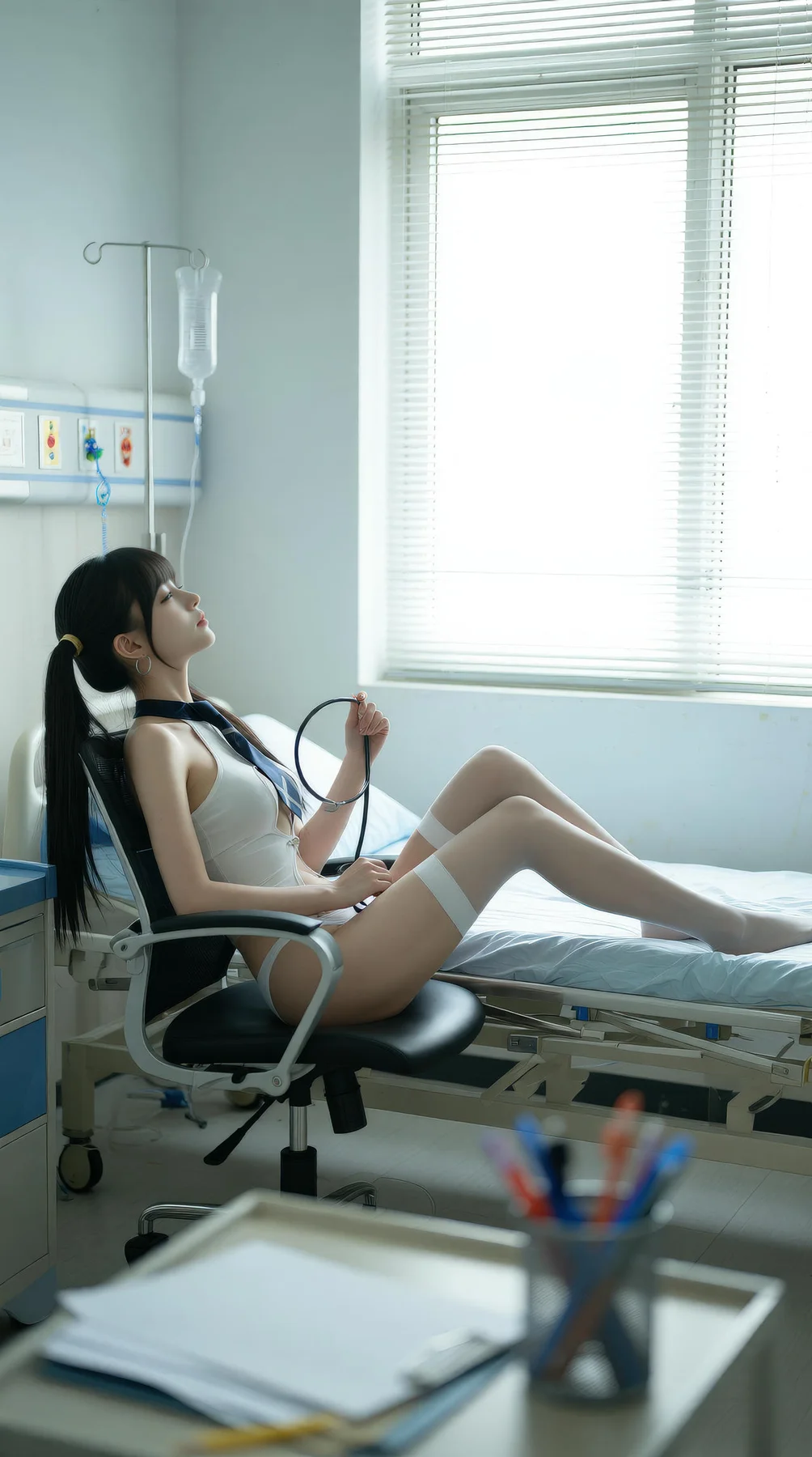 AIG  No.125 柚柚sasa 教室美乳制服爆乳少女 - 8