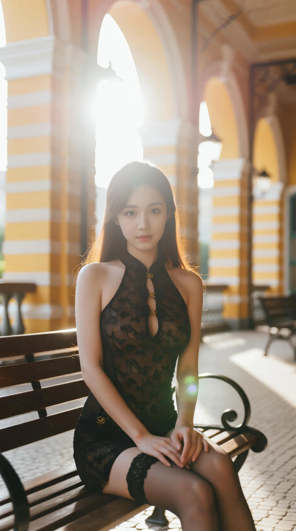 AIG  No.127 猫猫er豪华赌城黑丝美女 - 6