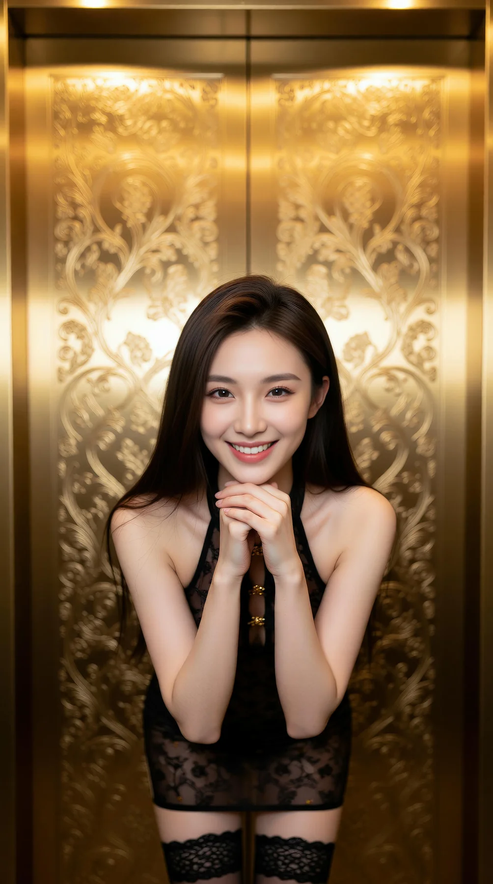 AIG  No.127 猫猫er豪华赌城黑丝美女 - 8