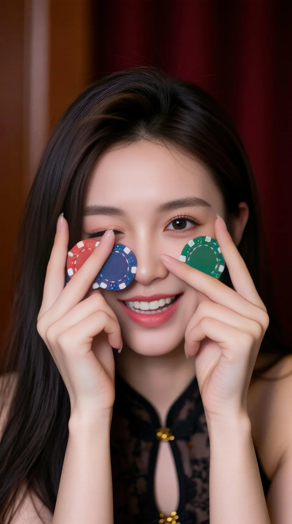 AIG  No.127 猫猫er豪华赌城黑丝美女 - 8