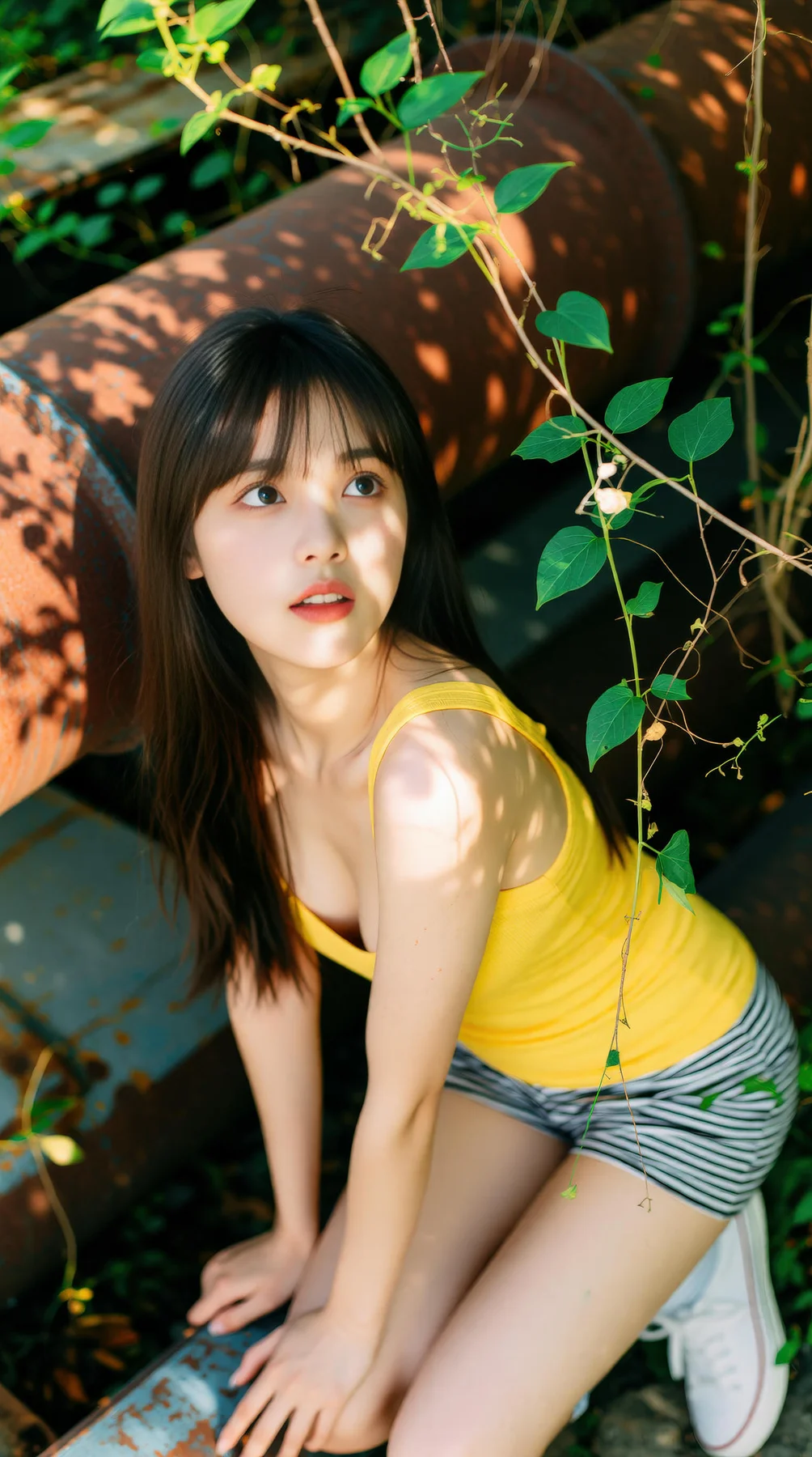 AIG  No.128 茗梓清纯打工妹的一天 - 3