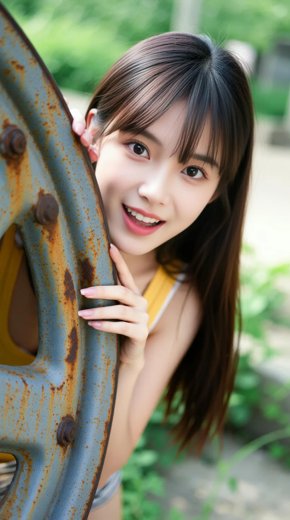 AIG  No.128 茗梓清纯打工妹的一天 - 5