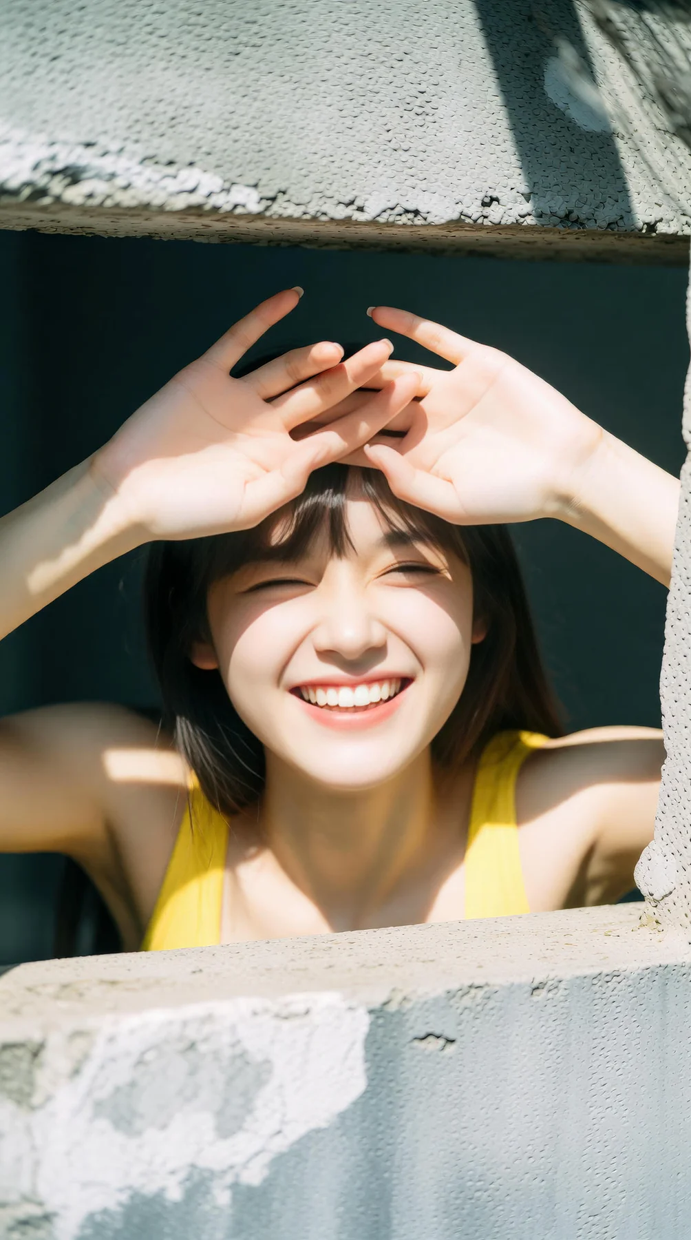 AIG  No.128 茗梓清纯打工妹的一天 - 1