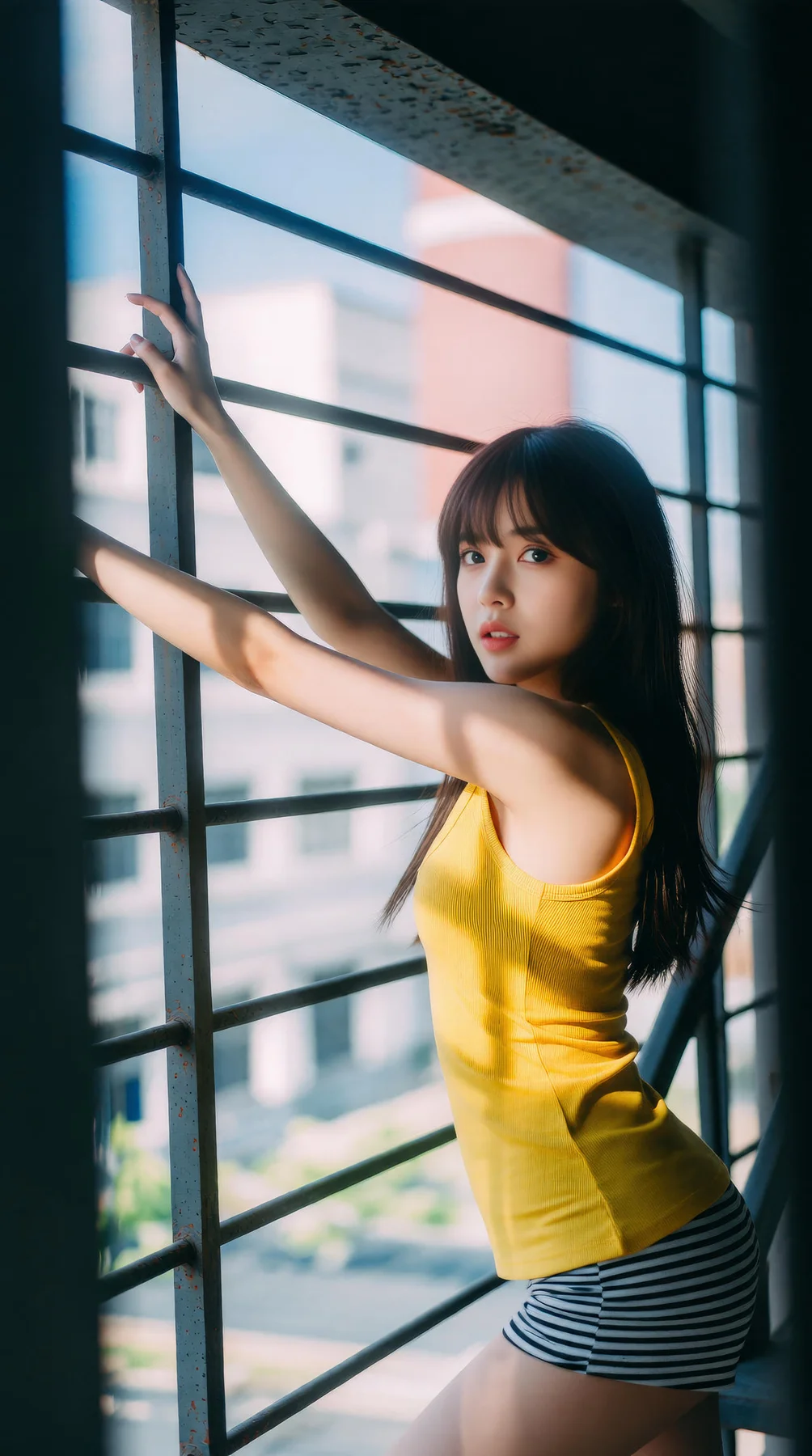 AIG  No.128 茗梓清纯打工妹的一天 - 5